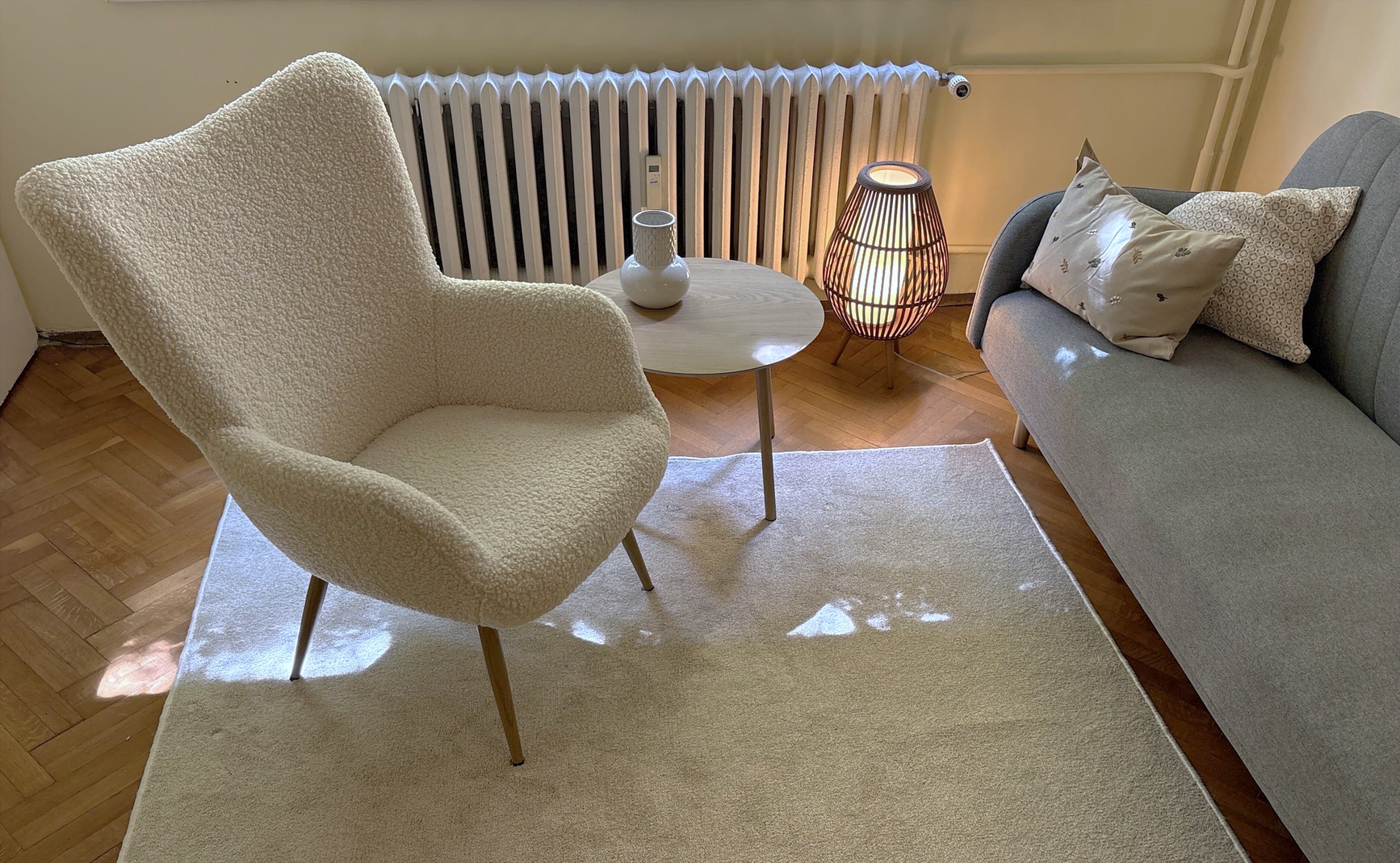 Спокойно и приветливо пространство за терапия